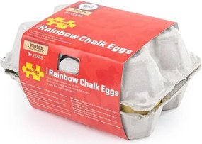 Bigjigs - Комплект цветни яйца от тебешир 32015