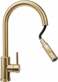 Смесител за кухня Rea Fresh Touch Brush Gold