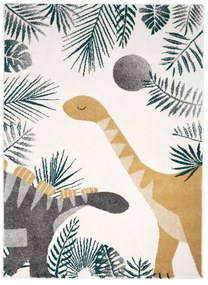 Бежов детски килим 170x120 cm Sensaku - Nattiot