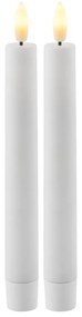 LED свещи в комплект от 2 бр. (височина 20 cm) Sille Tall Rechargeable – Sirius