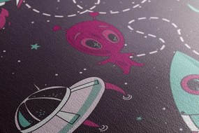 Картина на платно – Приятелски извънземен