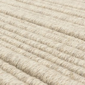 Ръчно изработен килим със смес от вълна в цвят слонова кост 120x170 cm Ravine – Asiatic Carpets