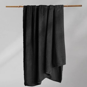 Черно одеяло от микрофибър , 150 x 200 cm Henry - DecoKing