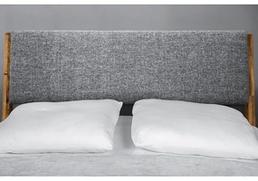 Дъбово двойно легло 140x200 cm Retro 1 - The Beds