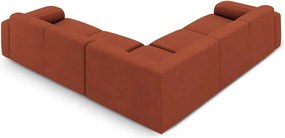 Оранжев ъглов диван (променлив/L форма) Molino – Micadoni Home