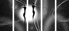 картини от 5 части – Етно любов в черно-бяло