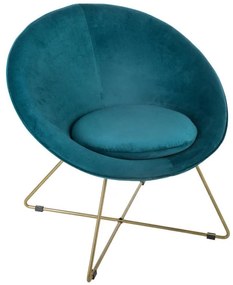 Кресло atmosphera Evan, 76x67x73 cm - Тюркоаз