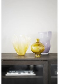 Кафява витрина от декор от дъб с плъзгащи се врати 170x75 cm Hazelton – Rowico