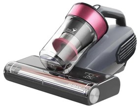 Прахосмукачка против акари JIMMY BX8, 600W, 0.5 л, 15 kPa, Стерилизация чрез нагряване 60C, Ултразвук, UV, Отрицателни йони, 6 степенна филтрация, Черен