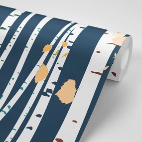 Тапет – Тайнствени брезови дървета