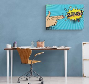Картина на платно – С поп арт мотив – BANG!