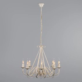 Полилей кремав с капачка за скоба 12 см черен - Giuseppe