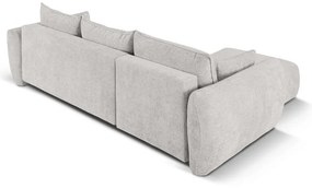 Светлосив ъглов диван (ляв ъгъл) Matera - Cosmopolitan Design