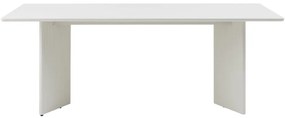 Светлосива трапезна маса 90x200 cm Palma – Unique Furniture