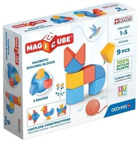 Магнитен конструктор - Magicube, животни - 9 части