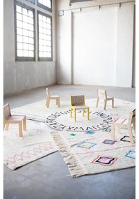 Детски стол в бежов и естествен цвят Vintage Blue – Lorena Canals