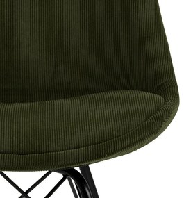 Тъмнозелен трапезен стол Eris - Actona