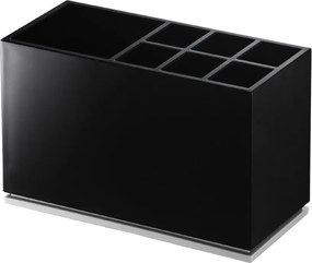 Черна пластмасова стойка за четки за зъби Mist – YAMAZAKI