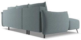 Светлосин ъглов диван (ляв ъгъл) Malie – Makamii