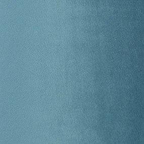 Абажур от кадифе син 20/20/20 със златен интериор