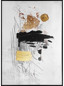 Картина с ръчно рисувани елементи 70x100 cm Fantasia I – Styler