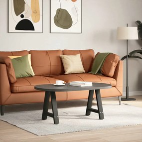 4012828 vidaXL Крака за масичка за кафе, А-образни, 2 бр., черни, 38 x (42-43) см, стомана