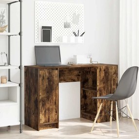 861818 vidaXL Бюро, опушен дъб, 120x42x76 см, инженерно дърво