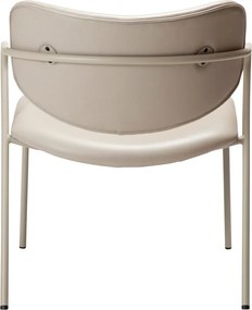 Бежов фотьойл от изкуствена кожа Zed - DAN-FORM Denmark