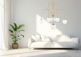 Плафон Gold APP1584-6CP