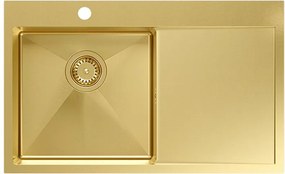 Стоманена мивка RUSSEL 111 Gold