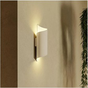 Eglo 902024 - LED външно стенно осветително тяло MONTARELLO 2xLED/4W/230V IP44 бяло