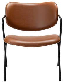 Кафяв фотьойл от изкуствена кожа в цвят коняк Zed - DAN-FORM Denmark