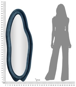 Стенно огледало 40x160 cm Chanel – Mauro Ferretti