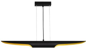 Черно висящо осветително тяло Efsun - Opviq lights