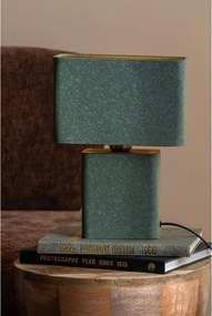 Зелена метална настолна лампа (височина 33 cm) Boaz Recto – Leitmotiv