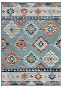 Син външен килим 120x170 cm Avery Blue – Flair Rugs