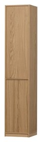 Модулен шкаф в дъбов декор в естествен цвят 40x199 cm Modulair - vtwonen