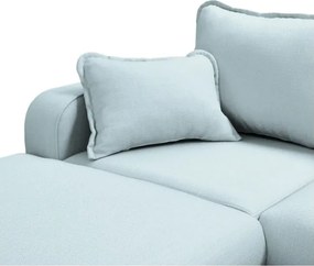 Светлосин ъглов диван (ляв ъгъл) Beata - Ropez