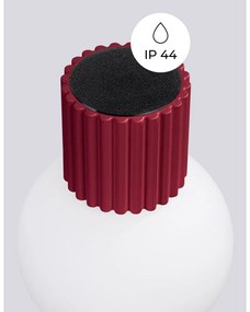 Стенна лампа в цвят бордо Orbital – Sollux