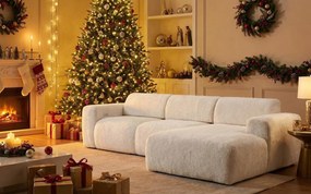 Разтегателен ъглов диван с ел. механизъм Алегро