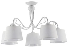 Jupiter 1350 - KM 5 PB - таванна лампа KAMELIA 5xE27/60W/230V