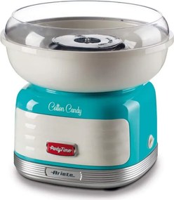 Машина за захарен памук Ariete COTTON CANDY PARTY TIME 2973/01, 450W, Вграден дозатр, Тюркоаз