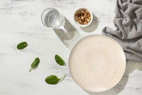 Десертна чиния LA MEDITERRANEA Calobra Cream , 21 cm, порцелан