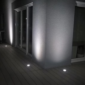 Комплект от 6 интелигентни външни подземни прожектора с регулируема посока, включително WiFi GU10 - Delux