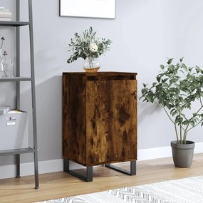 831078 vidaXL Бюфет опушен дъб 40x35x70 см инженерно дърво