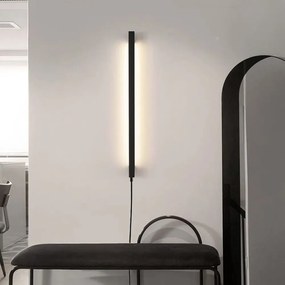 СТЕННА ЛАМПА LED LHJ063-W 80cm BLACK
