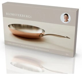 Тиган от неръждаема стомана/мед ø 28 cm – Blomsterbergs