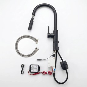 Смесител за кухня Rea Fresh Touch Black Matt