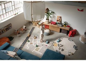 Сиво памучно детско килимче за игра 120x170 cm Eco и City – Lorena Canals