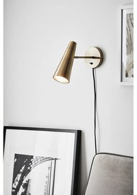 Стенна лампа в златист цвят Peak - Markslöjd